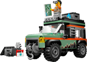 Productfoto LEGO 4x4 terreinwagen voor in de bergen (60447)