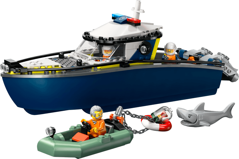 Productfoto LEGO Achtervolging met politieboot (60456)