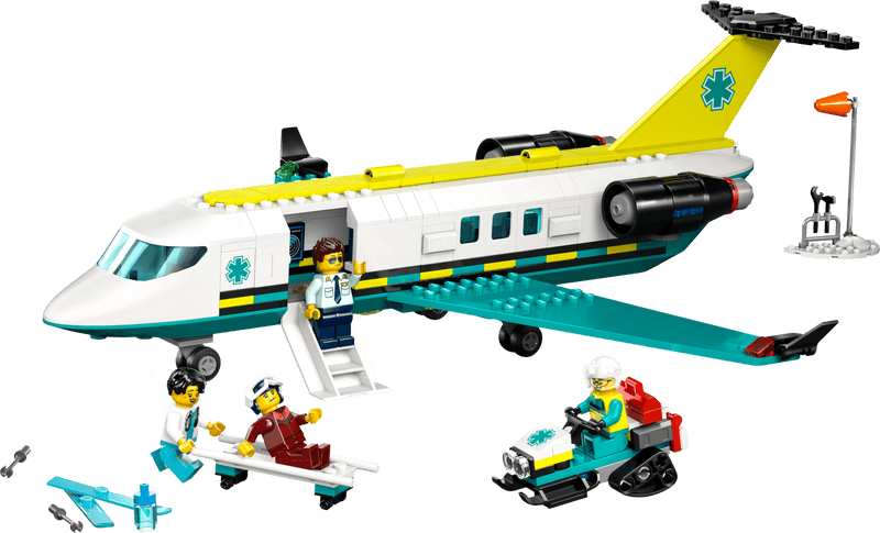 Productfoto LEGO Ambulancevliegtuig (60465)