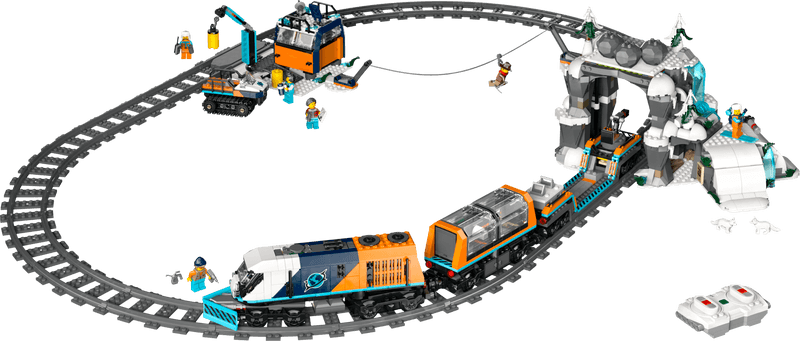 Productfoto LEGO Onderzoekstrein op de Noordpool (60470)