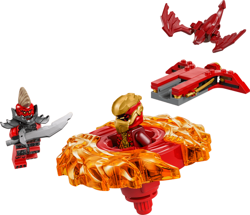 Productfoto LEGO Kai's Spinjitzu drakenspinner (71823)