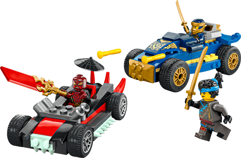 Productfoto LEGO Rogue vs. Drix racewagenduel (71840)
