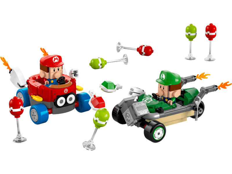 Productfoto LEGO Mario Kart™ – Baby Mario vs. Baby Luigi (72034)