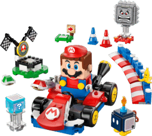 Productfoto LEGO Mario Kart™ – Interactieve LEGO® Mario™ en standaardkart (72043)