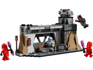 Productfoto LEGO Paz Vizsla™ en Moff Gideon™ duel (75386)