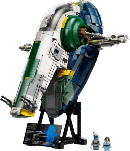 Productfoto LEGO Jango Fetts Firespray-class ruimteschip (75409)