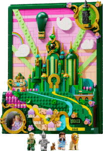 Productfoto LEGO Emerald City muurkunst (75685)