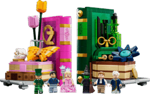 Productfoto LEGO Glinda en Elphaba boekensteunen (75691)