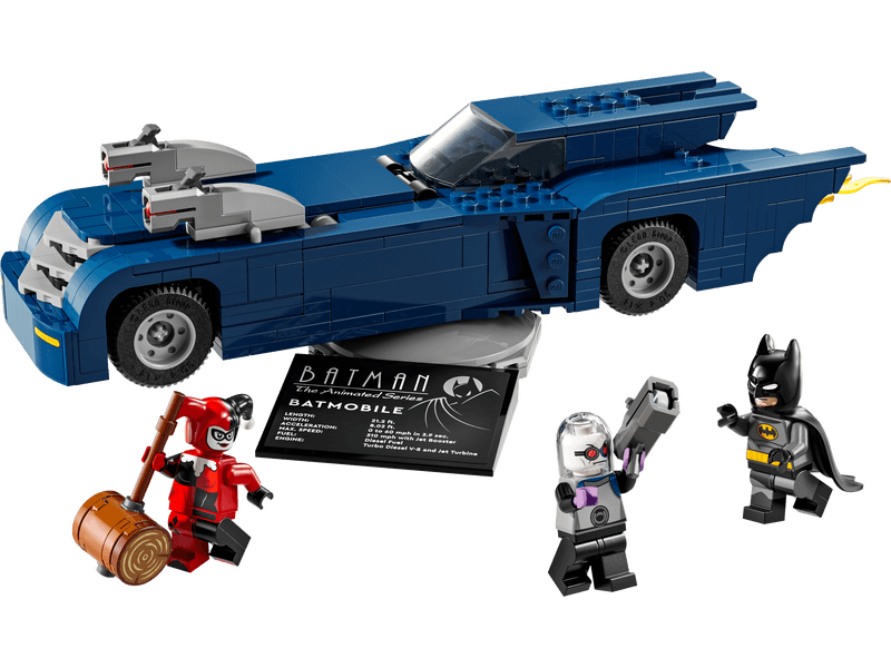 Productfoto LEGO Batman™ met de Batmobile™ vs. Harley Quinn™ en Mr. Freeze™ (76274)