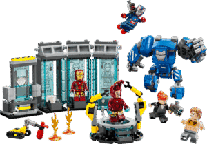 Productfoto LEGO Iron Mans laboratorium: harnasruimte (76315)