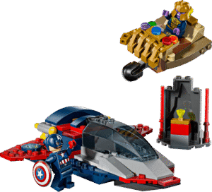 Productfoto LEGO Captain America vs. Thanos (76319)