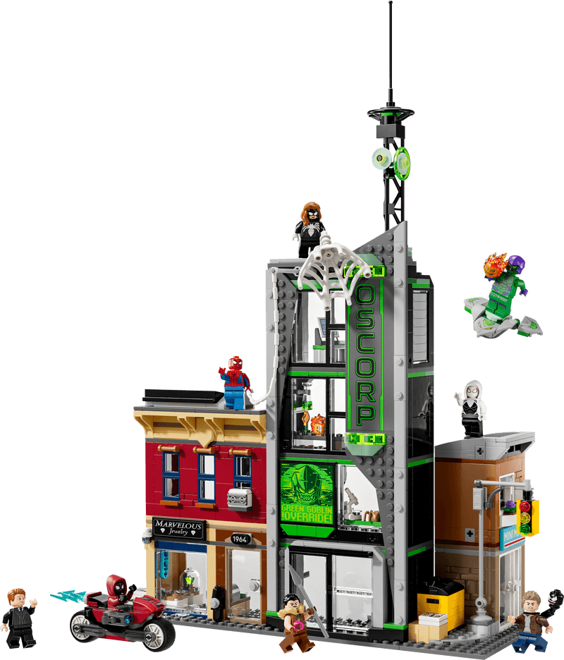 Productfoto LEGO Spider-Man vs. Oscorp (76324)