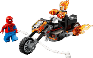 Productfoto LEGO Spider-Man vs. Ghost Rider motor (76335)