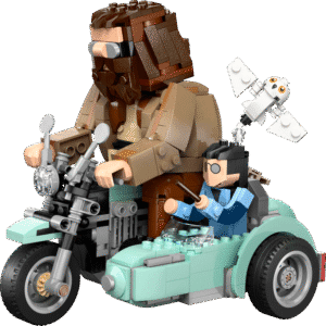 Productfoto LEGO Hagrid™ en Harry's rit op de motor (76443)