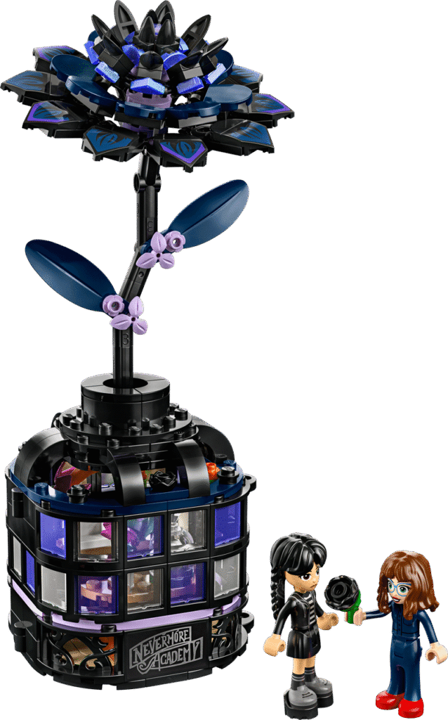 Productfoto LEGO Zwarte dahlia (76784)