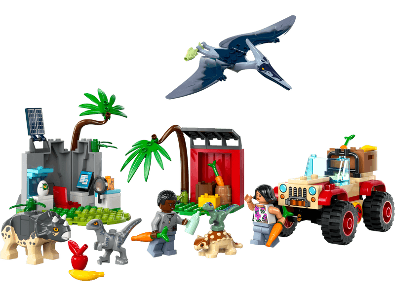 Productfoto LEGO Reddingscentrum voor babydinosaurussen (76963)