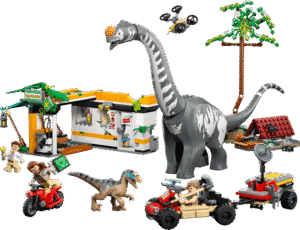 Productfoto LEGO Raptor en Titanosaurus opsporingsmissie (76973)