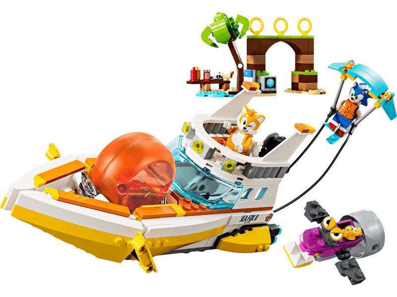 Productfoto LEGO Tails' avonturenboot (76997)