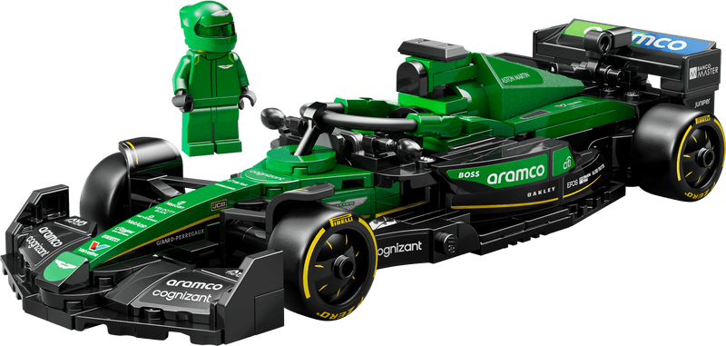 Productfoto LEGO Aston Martin Aramco F1® AMR24 racewagen (77245)